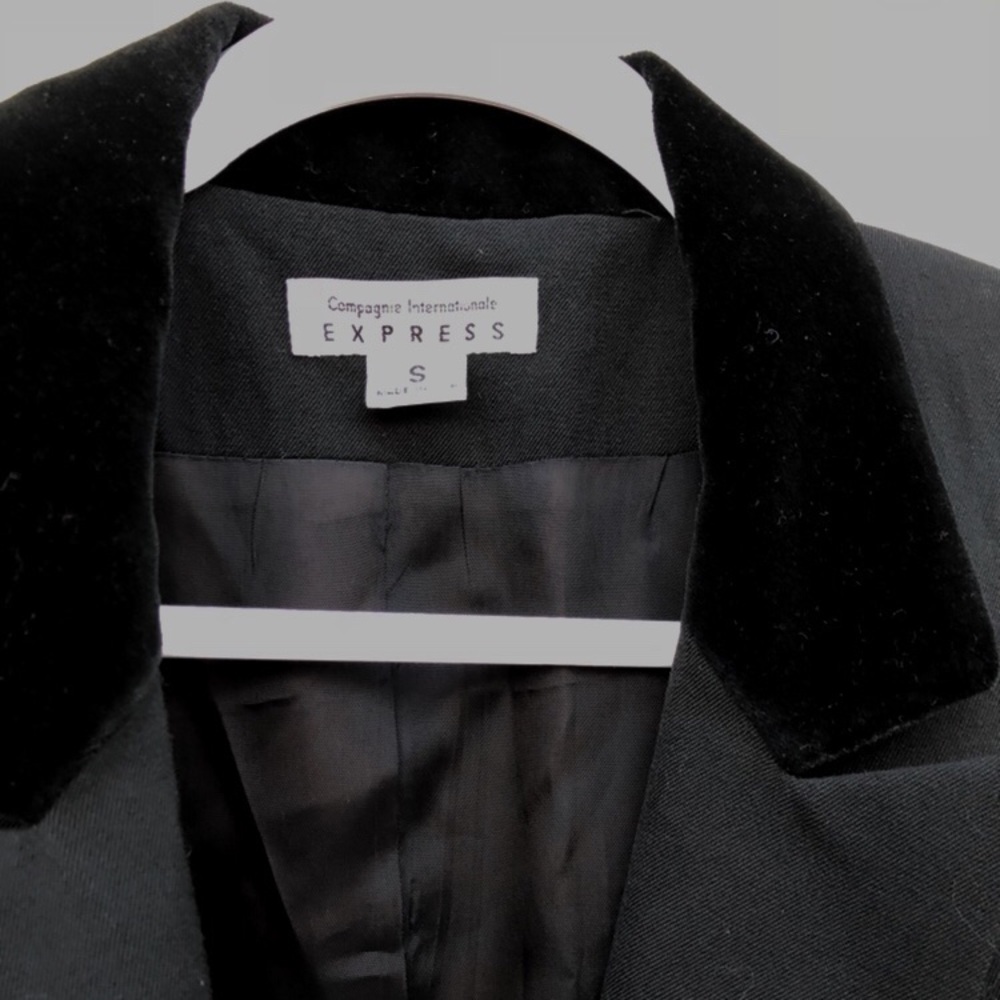 Vintage Express Comp. Long Dress Coat/Light Trench - Picture 7 of 8